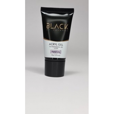 Black Pastel lila acrylgel